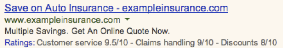 Google Rolls Out Consumer Ratings Annotations in AdWords