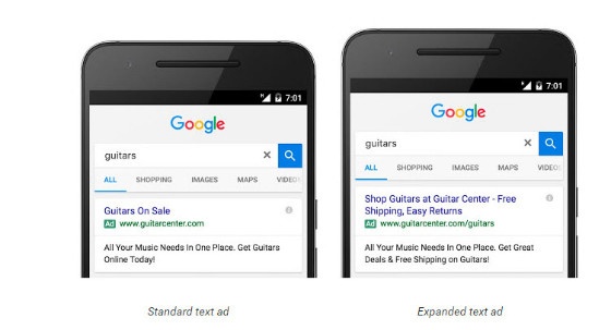 Google Expanded Text Ads Now Live