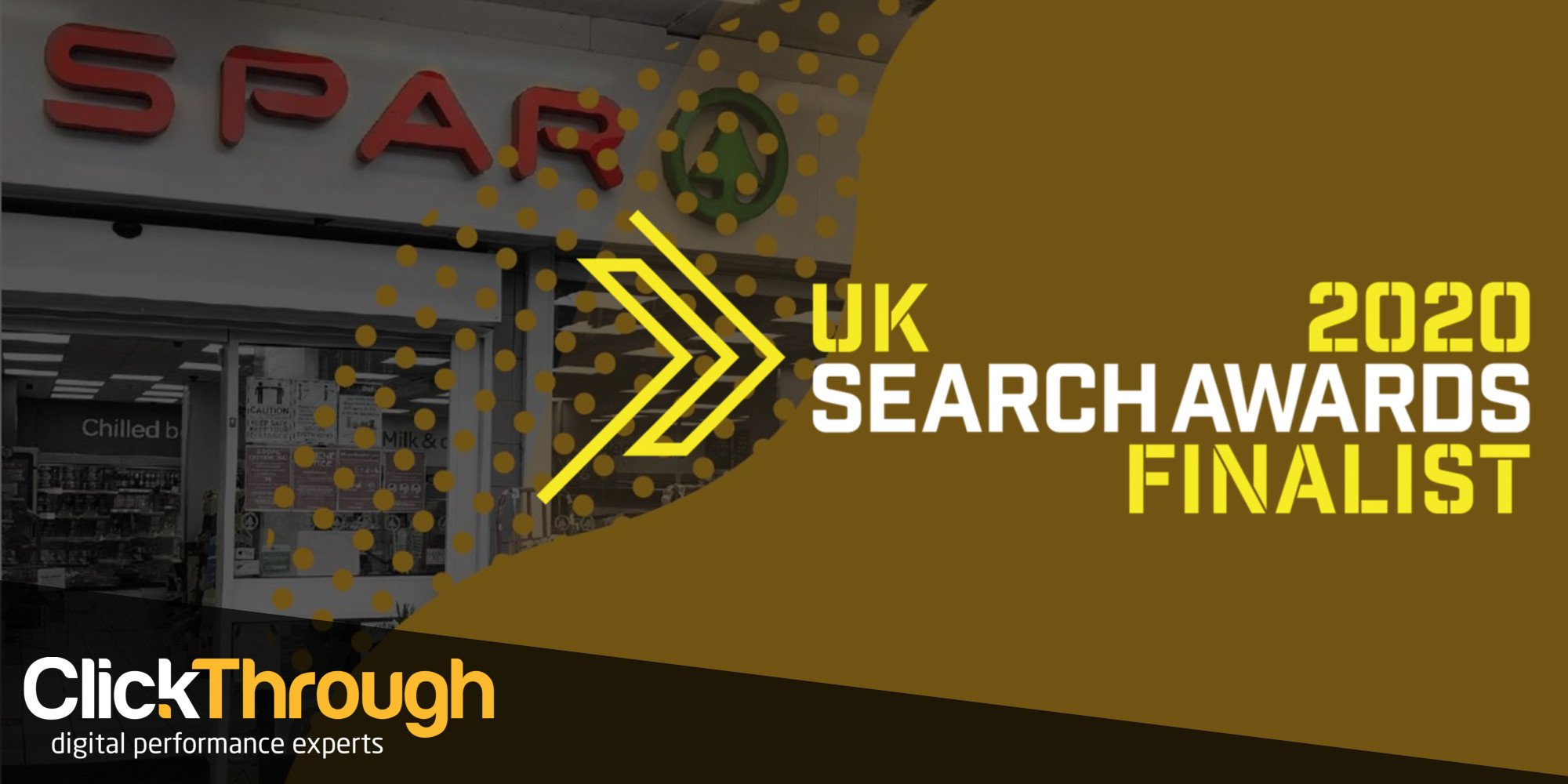 ClickThrough and SPAR Reach The Finals of The UK Search Awards 2020