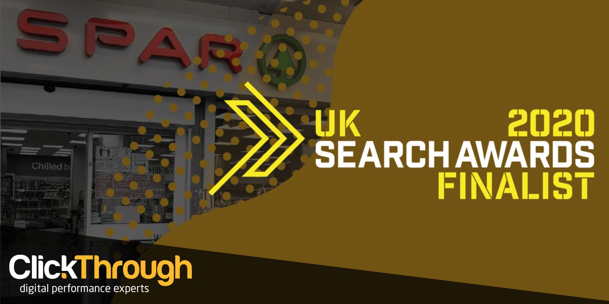 ClickThrough and SPAR Reach The Finals of The UK Search Awards 2020